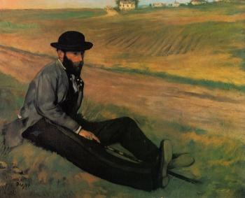 Edgar Degas : Eugene Manet, Brother to Edouard Manet
